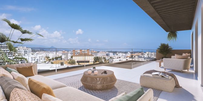 New modern apartment for sale in Estepona