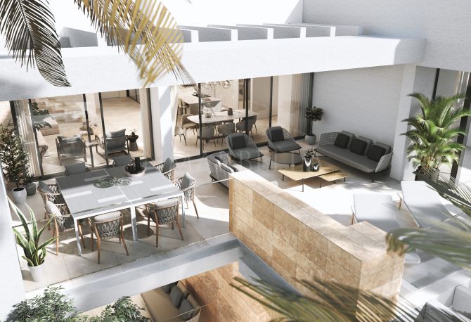 New modern apartment for sale on the New Golden Mile, Estepona