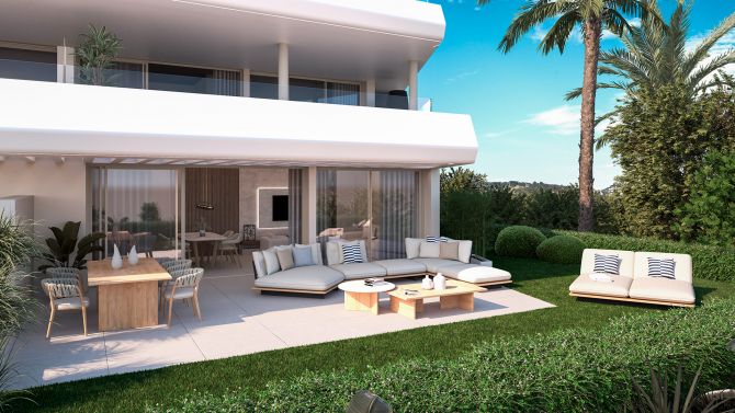 New development apartment for sale in Estepona