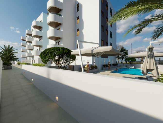 New development apartment for sale in Las Lagunas, Malaga