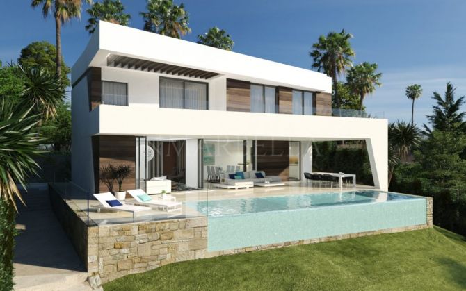 New modern villa for sale in the New Golden Mile, Estepona