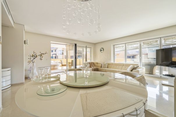 3-Bedroom Corner Apartment with Large Terraces in Ribera del Marlin, Sotogrande Marina
