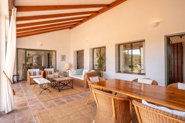 Villa andaluza con espectaculares vistas al mar en Sotogrande Alto