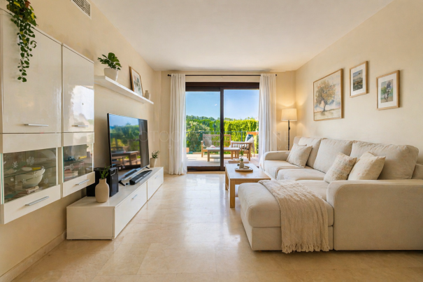 Apartment with Large Terrace Next to La Hacienda Links Golf, Alcaidesa