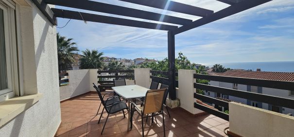 Beautiful three-bedroom duplex penthouse in an exclusive development in Manilva