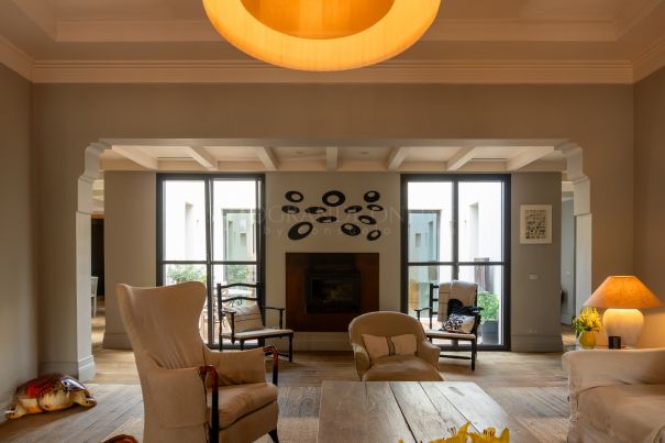 Magnífica vivienda en las colinas de Sotogrande en una urbanización muy tranquila.