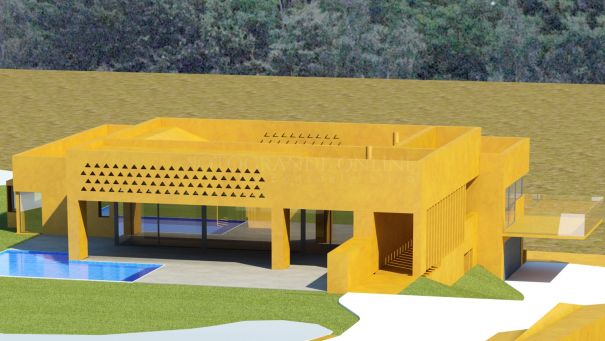 Villa en costrucción, Sotogrande alto.