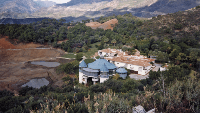 Photo taken of La Zagaleta in 1991