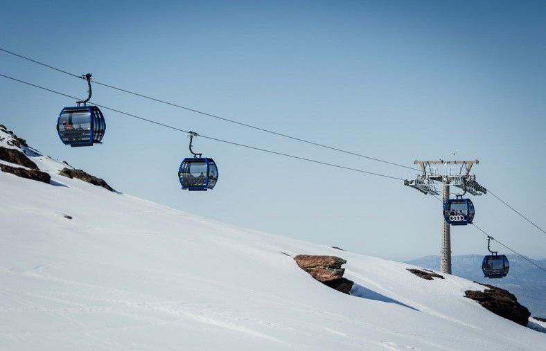 Paseos en teleférico en Sierra Nevada