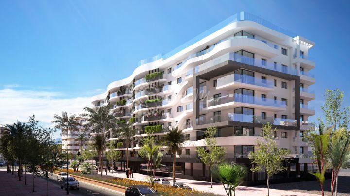 Estepona, Three bedrooms apartment available in the most sought after new development in Estepona town