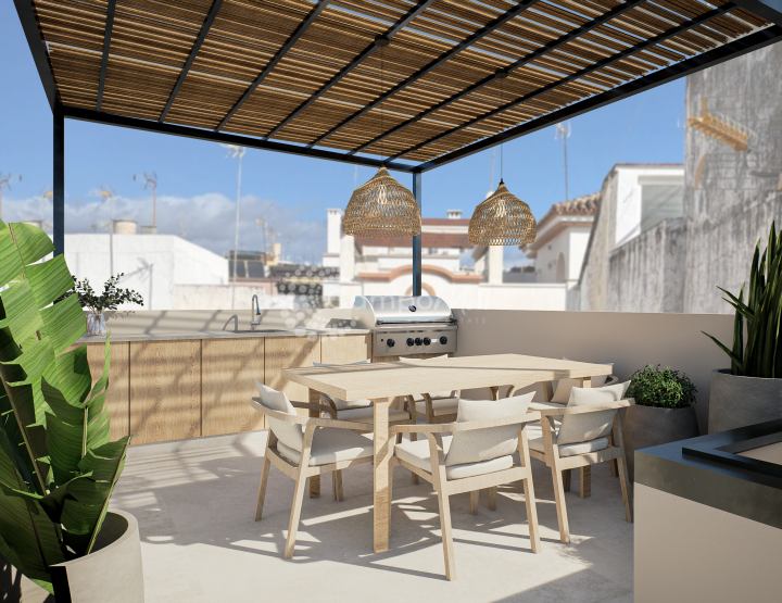 Estepona, Beautiful renovated village house in the heart of the Old Town.