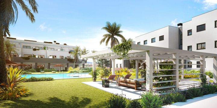 Estepona, A modern and functional gated residential complex that consists of 63, two and three-bedroom homes in Estepona