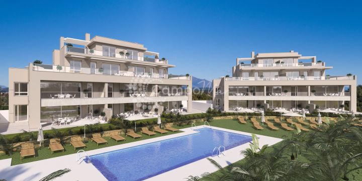 San Roque, Exclusive residential project of apartments and penthouses with 2-3 bedrooms located at the heart of the famous San Roque Club resort.