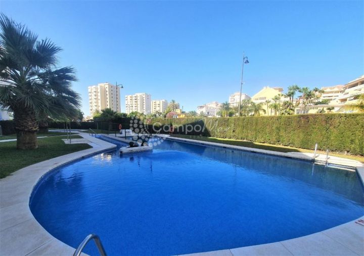 Estepona, Bright south facing one bedroom apartment for sale in the port area of Estepona