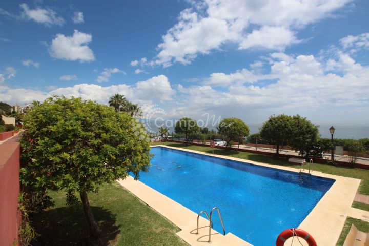 Manilva, Three bedroom apartment for sale with stunning views and spacious terrace.