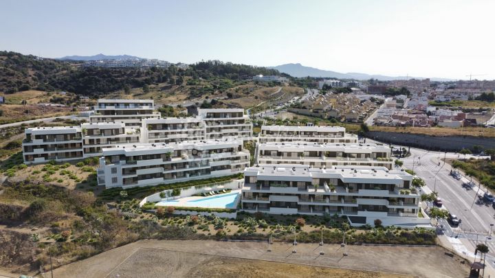 Estepona, Estepona´s latest residential development - close to completion.