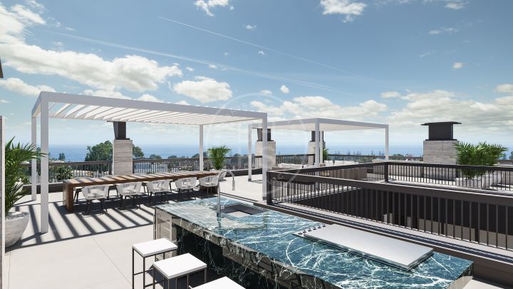 High-end brand-new villa in a prestigious gated community walking distance to Puerto Banús