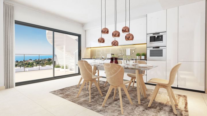 Modern first-floor apartment in a brand-new development with splendid sea views next to Sotogrande