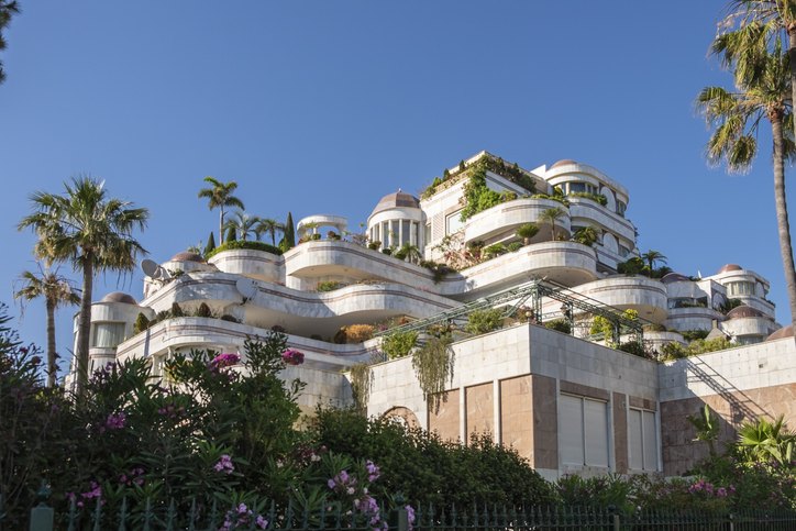 Puerto Banus beachfront residential building