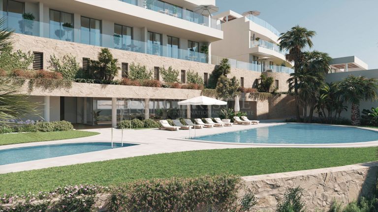 Sky Top Villa con vistas al mar, area wellness y piscinas