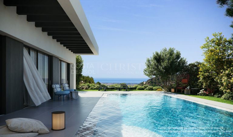 Designer villa with splendid views in charming typical andalusian village, Mijas