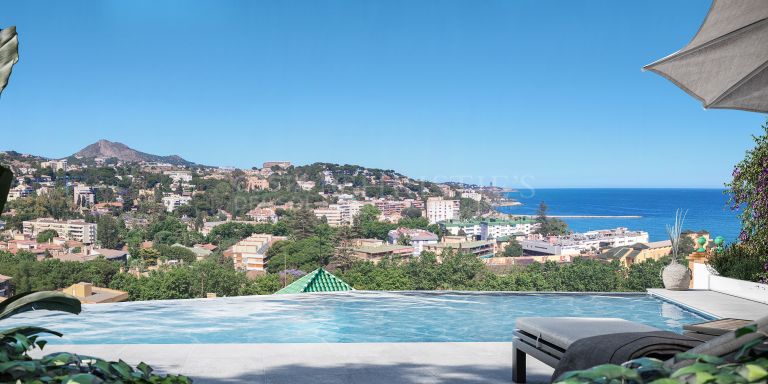 Impressive penthouse in the most exclusive area of Malaga, Monte Sancha.