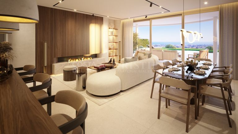 Impresionante apartamento de lujo de nueva construcción con visas panorámicas al mar