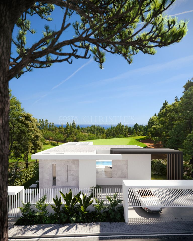 Design villa naast de golfbaan el Chaparral, Mijas