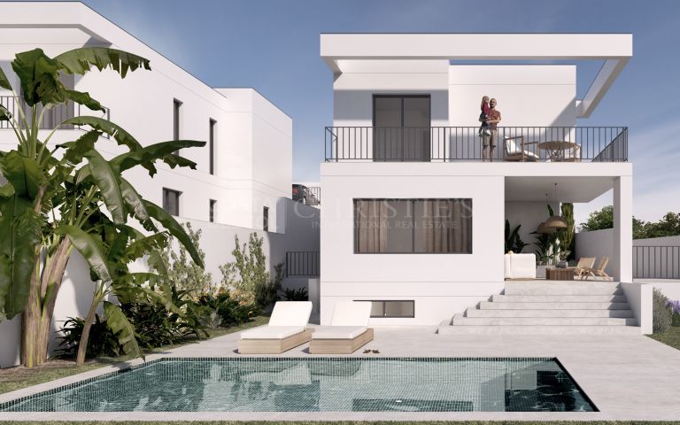 Charmante vrijstaande villa met zwembad en panoramisch uitzicht in Puerto de la Torre