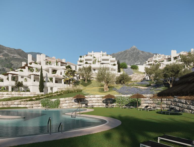 Oportunidad de apartamento con vistas panorámicas al mar en Nueva Andalucia