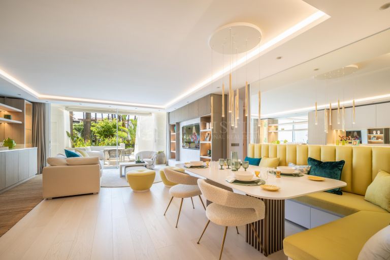 Exclusief eerste verdieping appartement in het Puente Romano complex, in het hart van de Golden Mile, Marbella