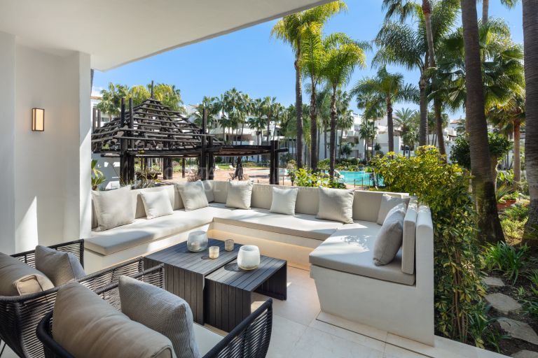 Magnifiek Luxe Appartement in het Exclusieve Puente Romano Complex, Marbella Gouden Mijl