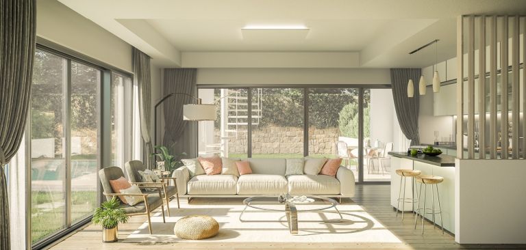 Ground Floor Duplex with private garden and pool in El Limonar, Malaga
