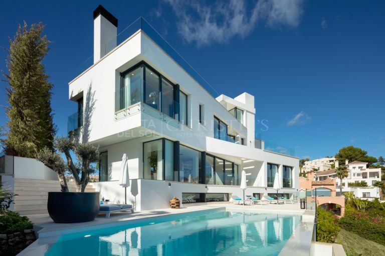 Villa op drie verdiepingen met panoramisch uitzicht in La Quinta