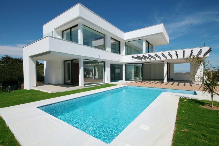 Newly finished villa