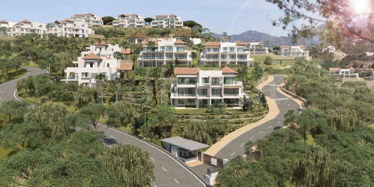 Markplanslägenhet till salu i Marbella Club Hills