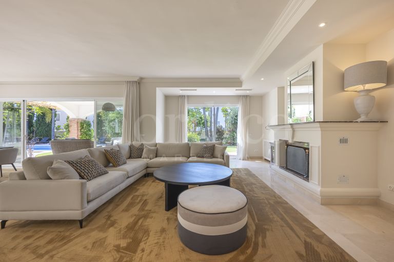 Villa en primera línea de golf en La Reserva de la Quinta