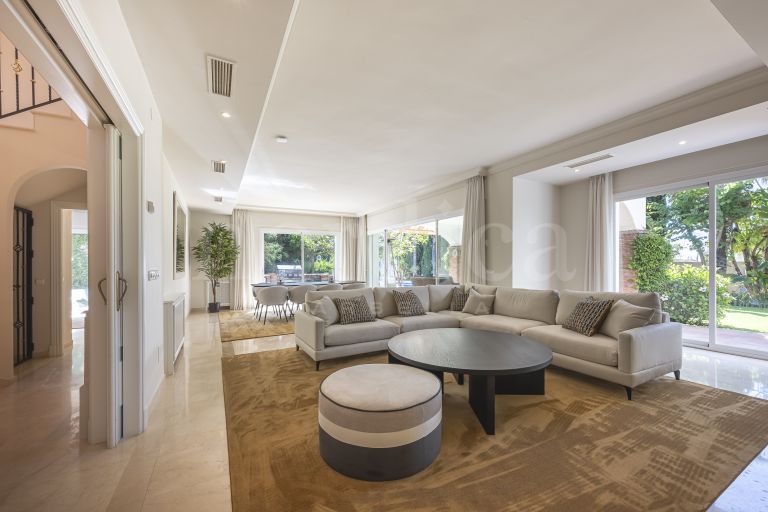 Villa en primera línea de golf en La Reserva de la Quinta