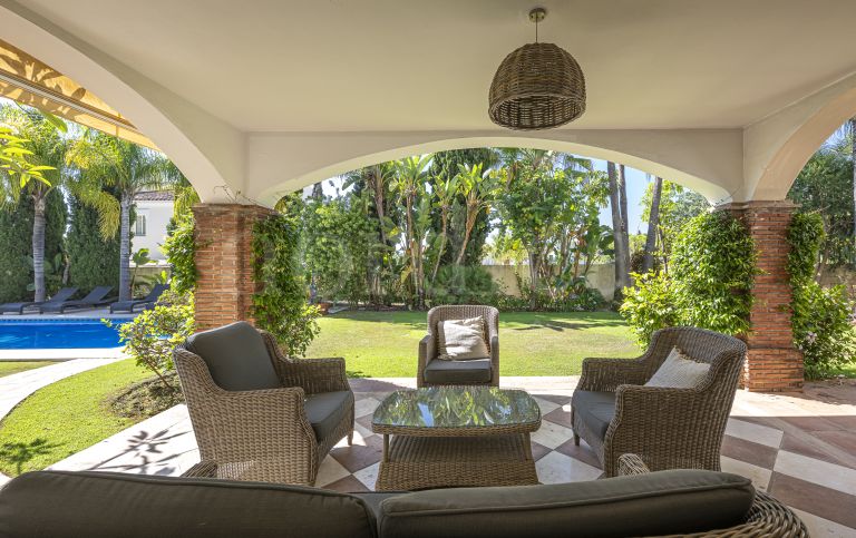 Villa en primera línea de golf en La Reserva de la Quinta