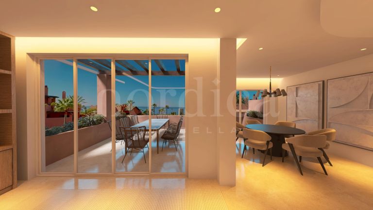 Elegant Andalusian-Style Duplex Penthouse on the Golden Mile