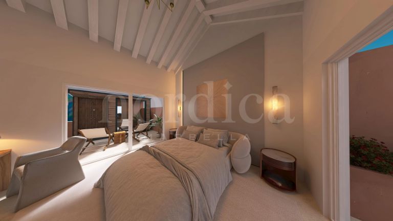 Elegant Andalusian-Style Duplex Penthouse on the Golden Mile