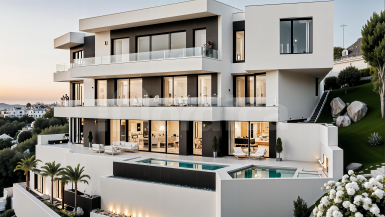 5 sovrums villa under uppförande La Cala Golf