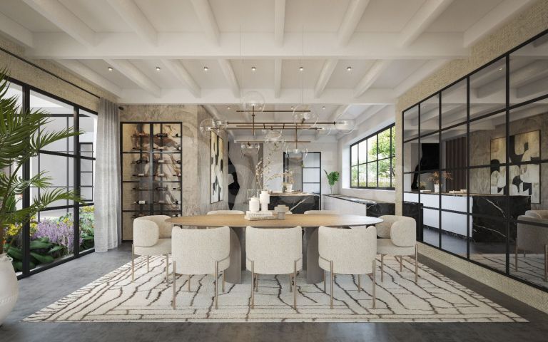 Tomt med Villaprojekt Nära Bekvämligheter