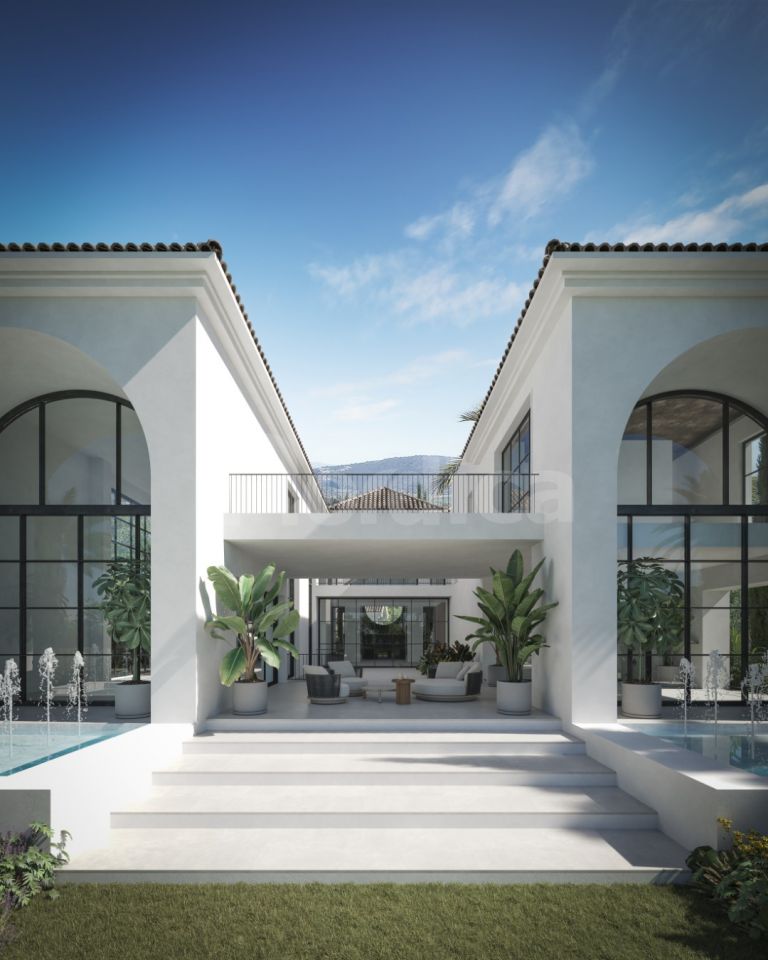 Tomt med Villaprojekt Nära Bekvämligheter