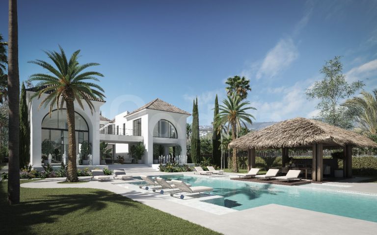 Tomt med Villaprojekt Nära Bekvämligheter