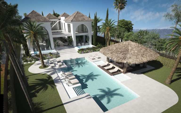 Tomt med Villaprojekt Nära Bekvämligheter