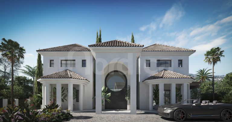 Tomt med Villaprojekt Nära Bekvämligheter