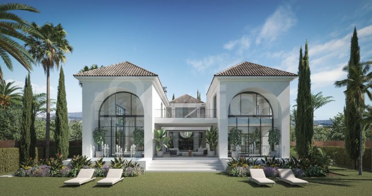 Tomt med Villaprojekt Nära Bekvämligheter