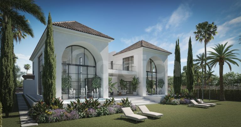 Tomt med Villaprojekt Nära Bekvämligheter