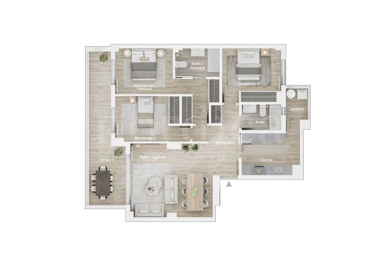 Apartment for sale in La Campana